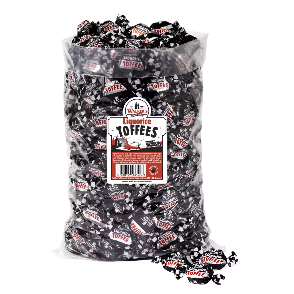 Walker's Nonsuch Liquorice Toffees