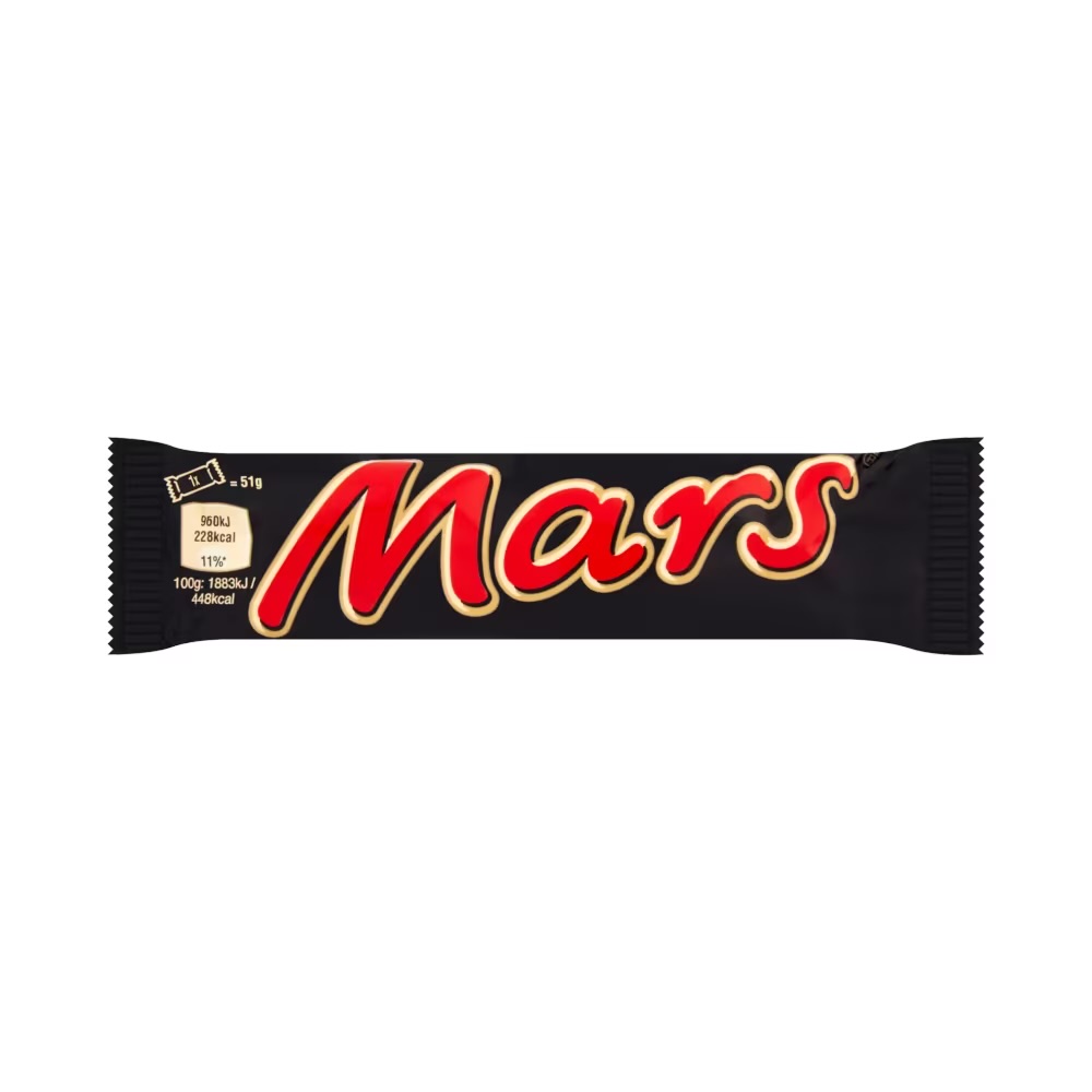Mars Caramel, Nougat & Milk Chocolate Snack Bar
