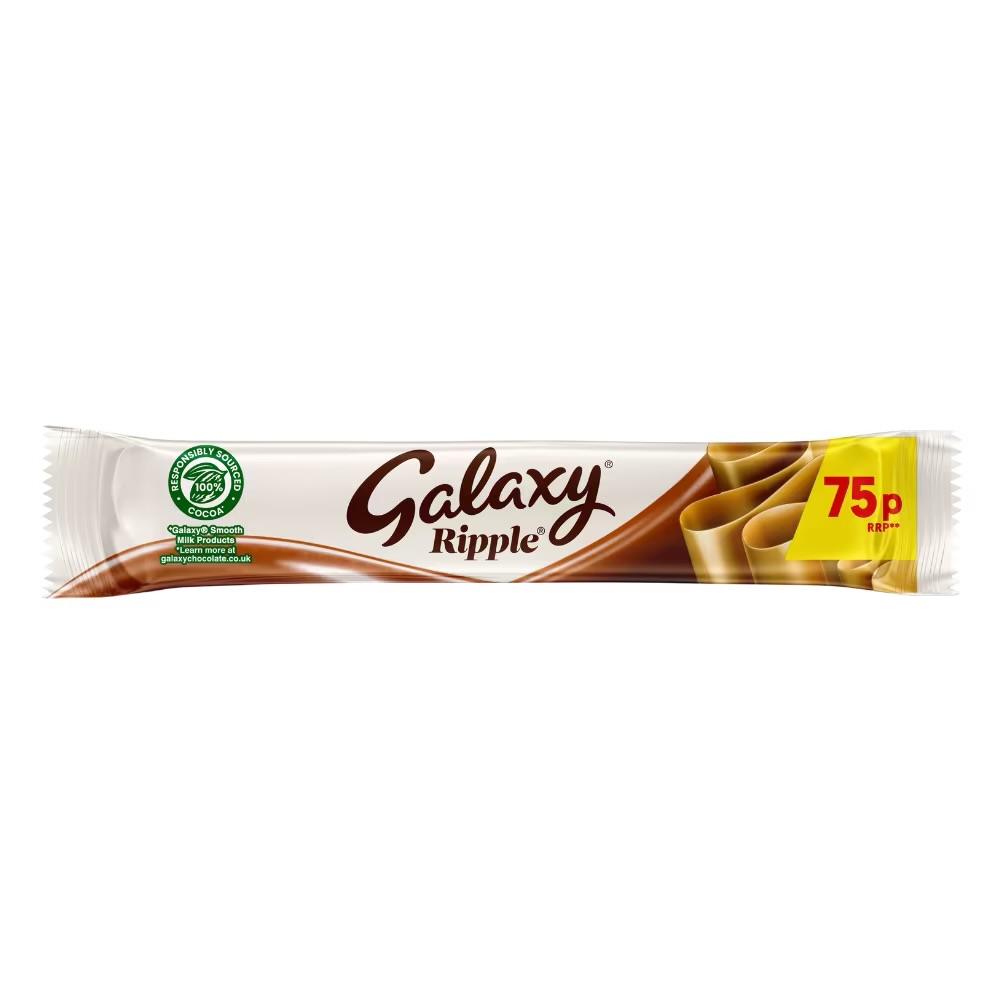Galaxy Ripple Milk Chocolate Snack Bar