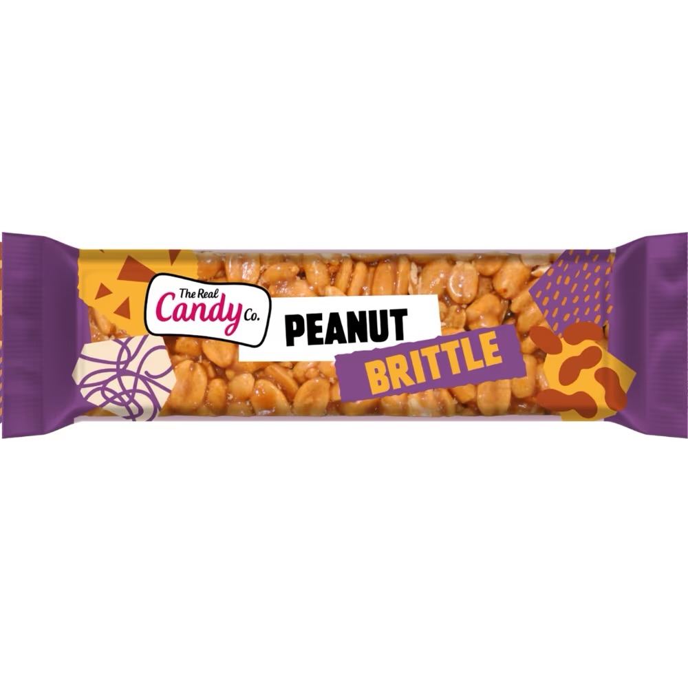 The Real Candy Co. Peanut Brittle Bar