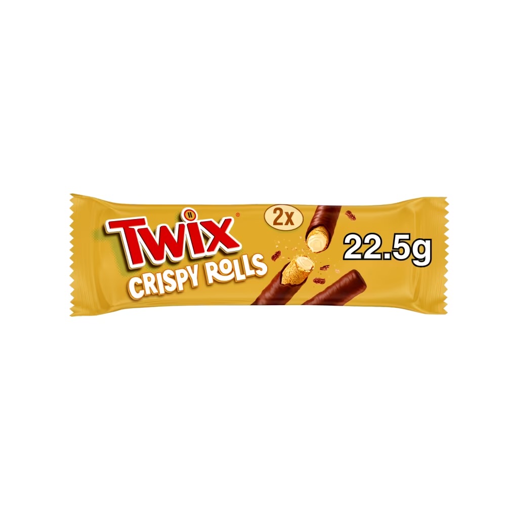 Twix Chocolate & Caramel Crispy Rolls