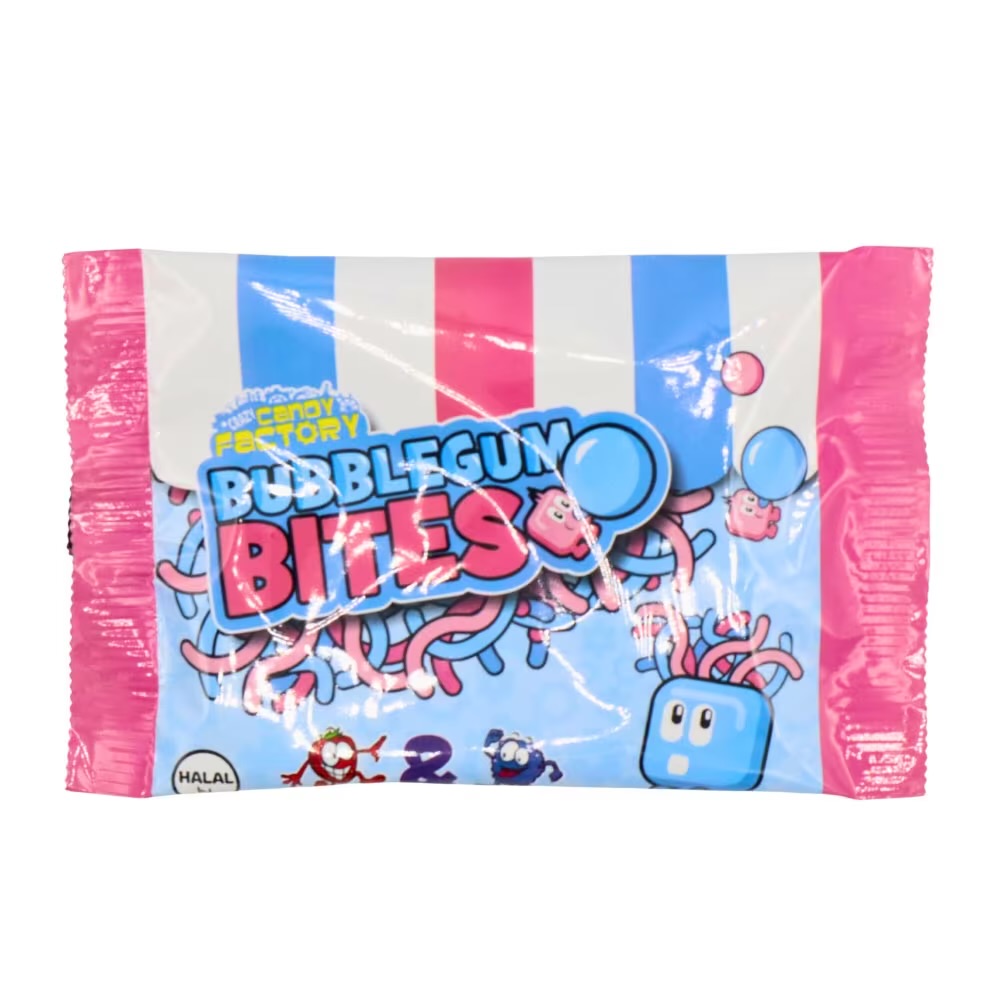 Crazy Candy Factory Bubblegum Bites